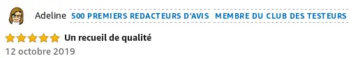Commentaire de Adeline sur 10 nuances d'indés : un recueil de qualité